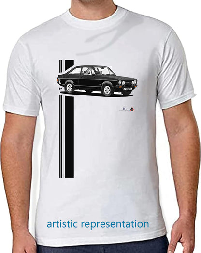 Ford Escort Mk2 1300 Sport in Black T Shirt