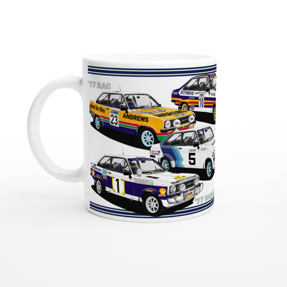 Ford Escort Mk2 Collection Rally Car Mug