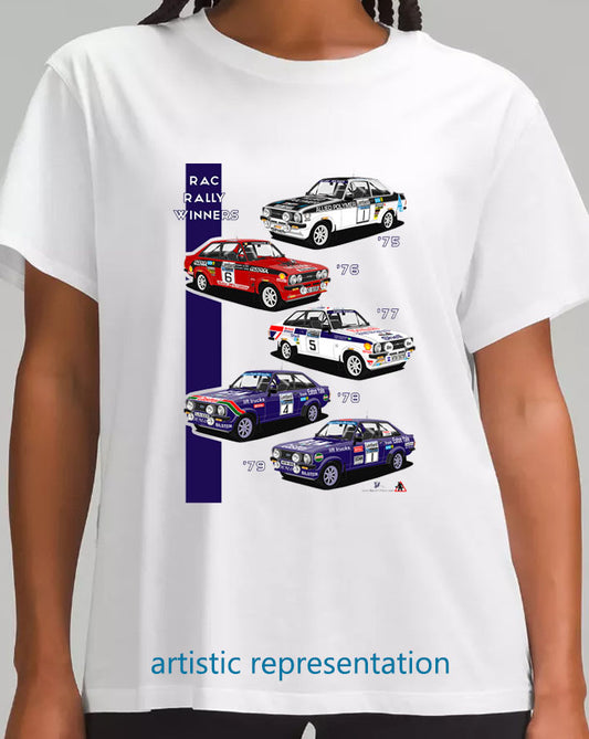 Ford Escort Mk2 RAC Rally T Shirt