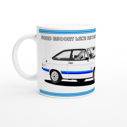 Ford Escort Mk2 RS1800 Art Mug