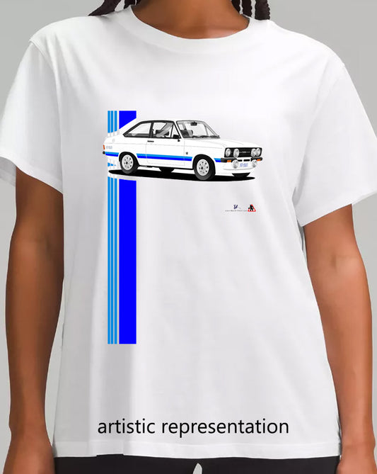 Ford Escort Mk2 RS1800 White T Shirt