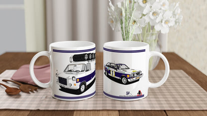 Ford Escort Mk2 Safari Rally Car Mug