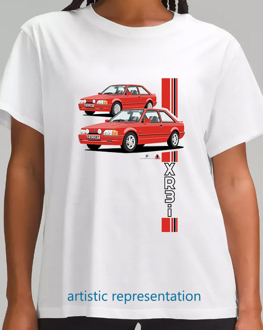 Ford Escort Mk4 XR3i in Red T Shirt