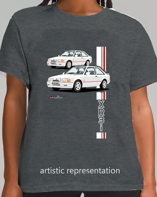 Ford Escort Mk4 XR3i in White T Shirt