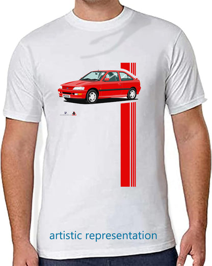 Ford Escort Mk5 RS2000 in Red T Shirt