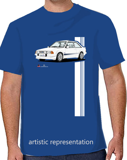 Ford Escort Mk3 RS Turbo Art T Shirt