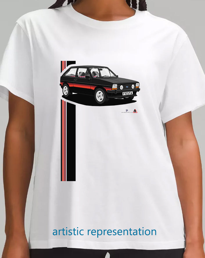 Ford Fiesta Mk1 SuperSport in  Black T Shirt