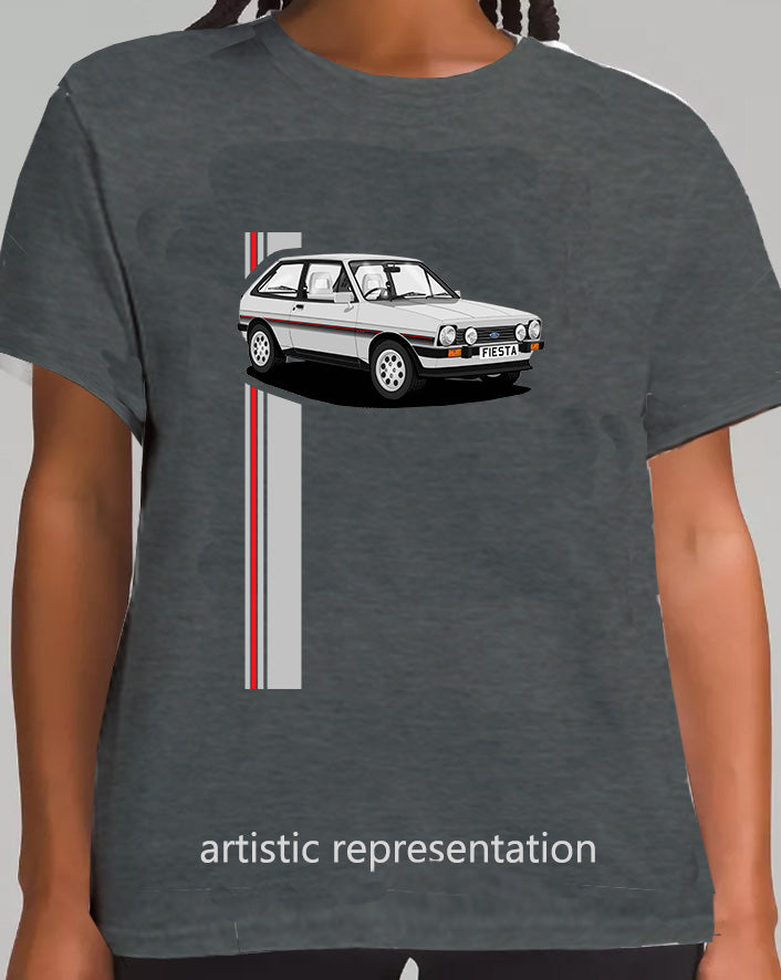 Ford Fiesta Mk1 XR2 in Silver T Shirt