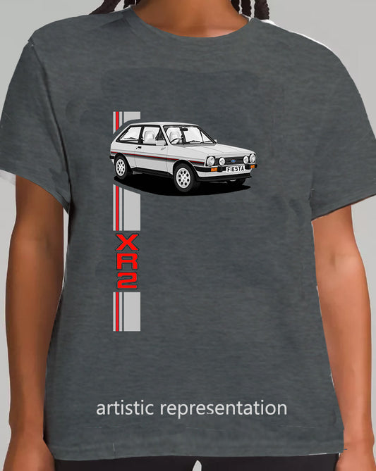 Ford Fiesta Mk1 XR2 in Silver T Shirt