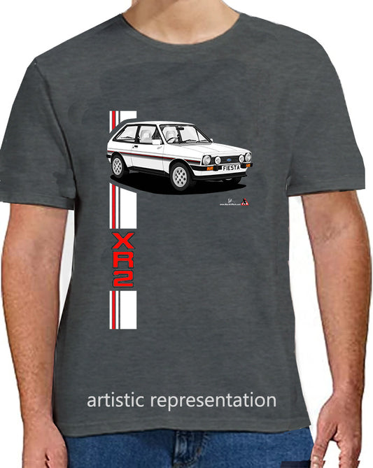 Ford Fiesta Mk1 XR2 in White T Shirt