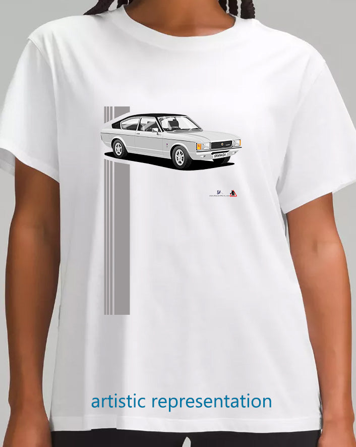 Ford Granada Mk1 Coupe in Silver T Shirt