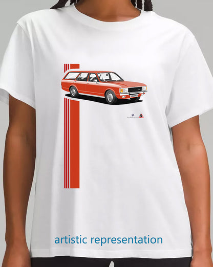 Ford Granada Mk1 Estate in Red T Shirt