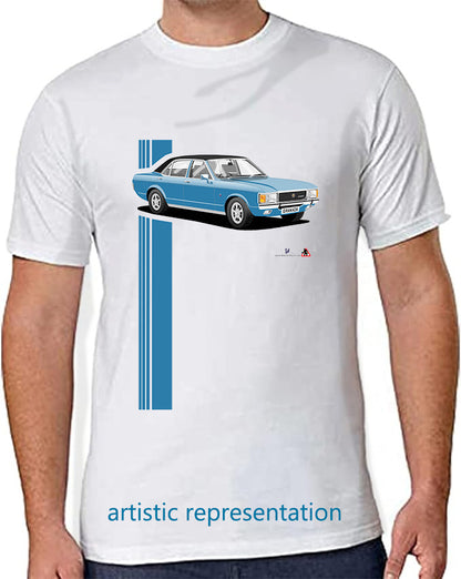 Ford Granada Mk1 Ghia in Blue T Shirt