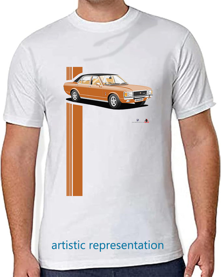 Ford Granada Mk1 Ghia in Copper T Shirt