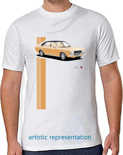 Ford Granada Mk1 Ghia in Gold T Shirt