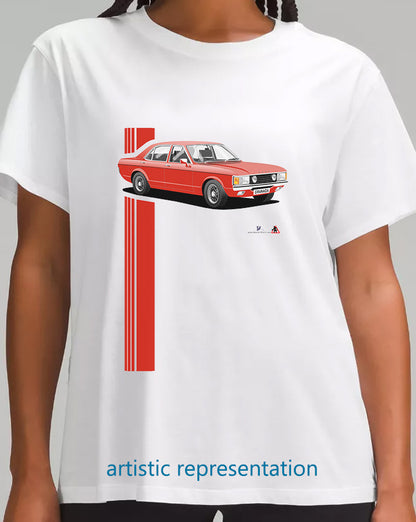 Ford Granada Mk1 S in Red T Shirt