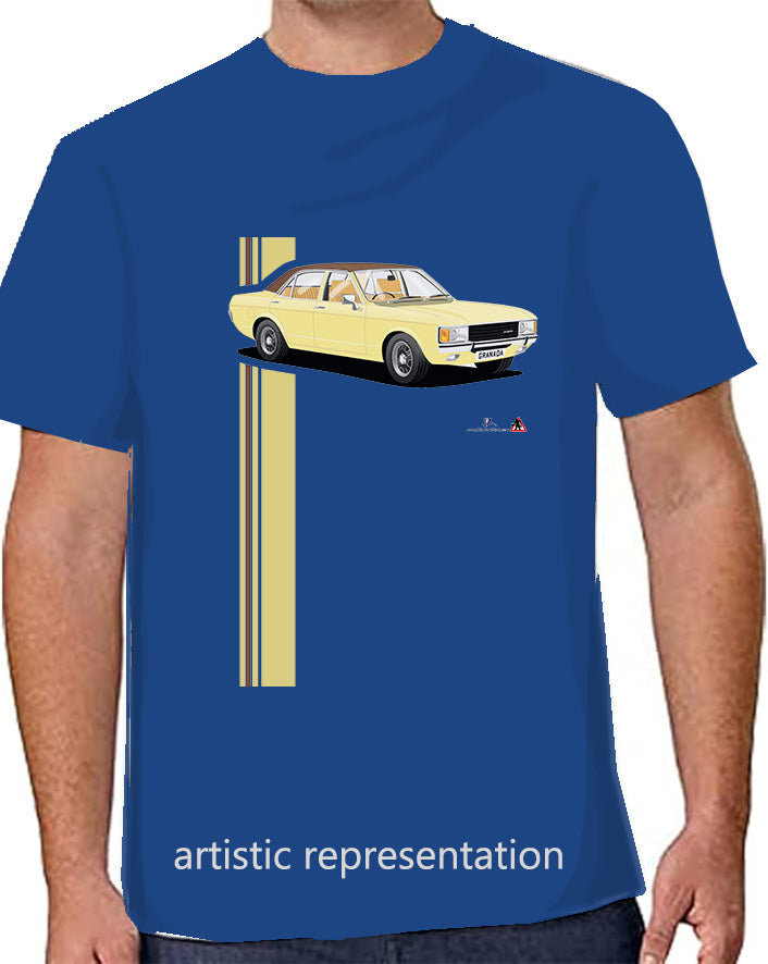 Ford Granada Mk1 in Beige T Shirt