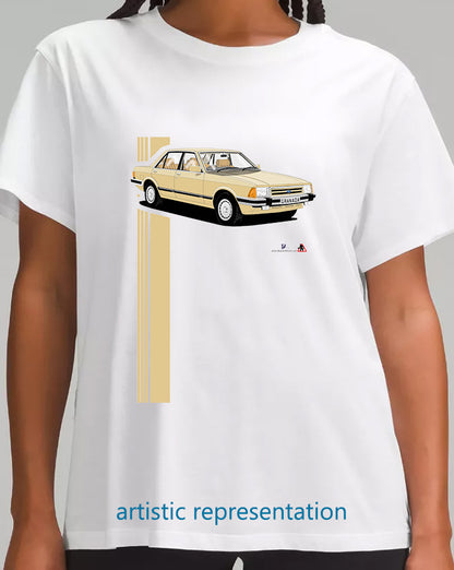 Ford Granada Mk2 facelift Ghia in Gold Shirt