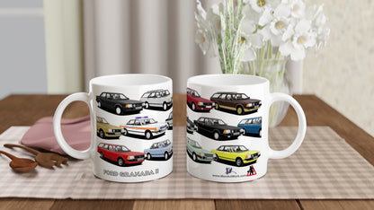 Ford Granada Mk2 Multi Car Mug