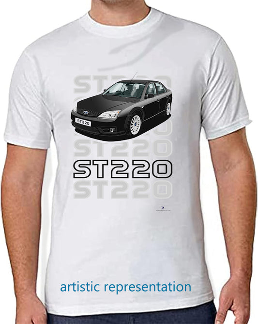 Ford Mondeo MK3 ST220 Hatchback in Black T Shirt