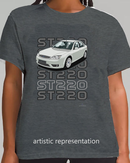 Ford Mondeo MK3 ST220 Hatchback in Silver T Shirt