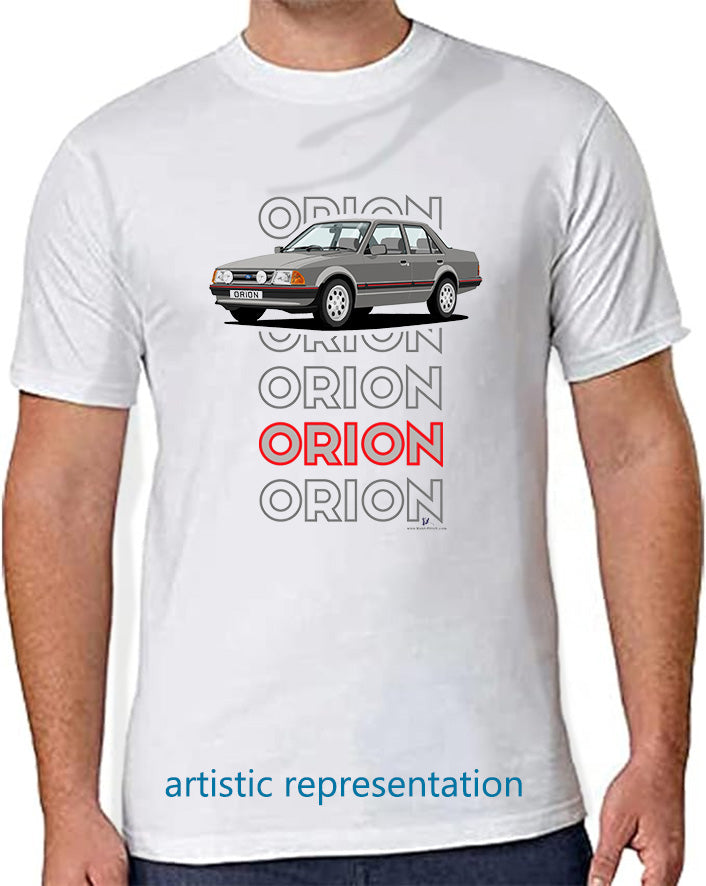 Ford Orion Mk1 Ghia in Grey with Pepperpots