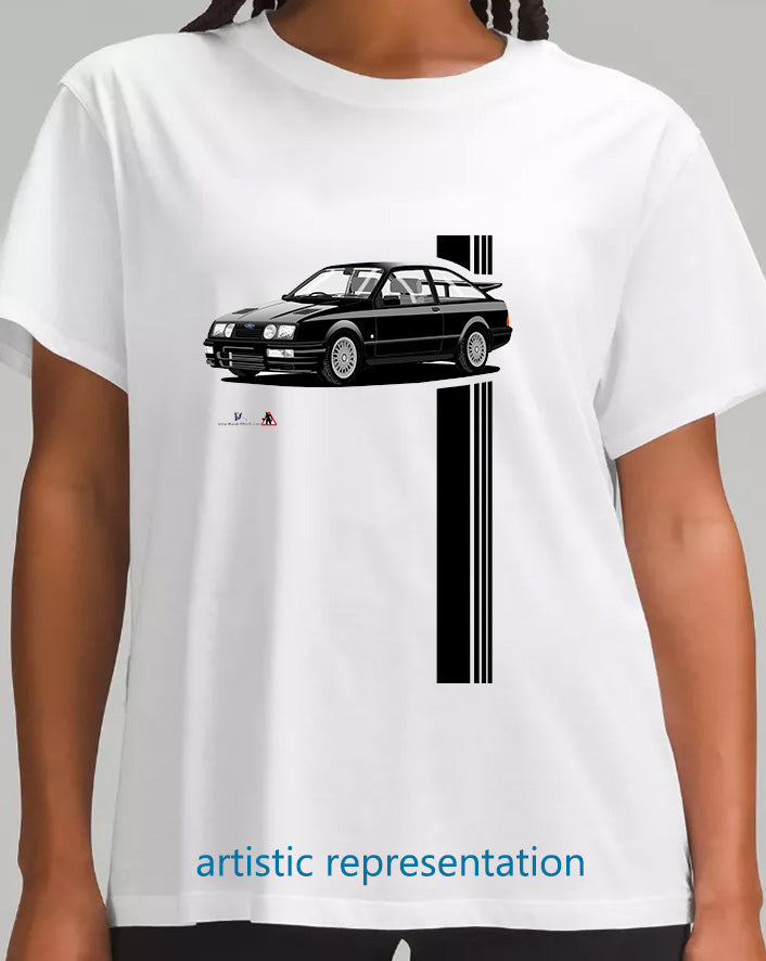 Ford Sierra RS Cosworth in Black T Shirt