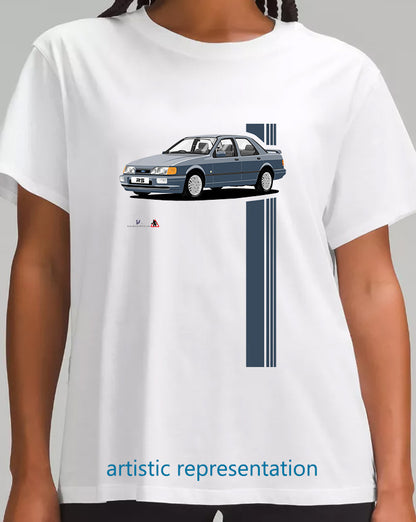 Ford Sierra Sapphire RS Cosworth in Blue T Shirt