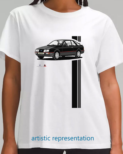 Ford Sierra XR4i in Black T Shirt