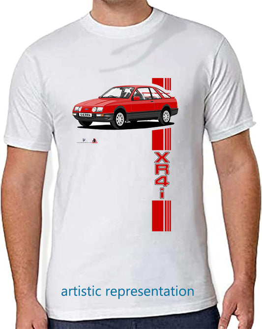 Ford Sierra XR4i in Red T Shirt