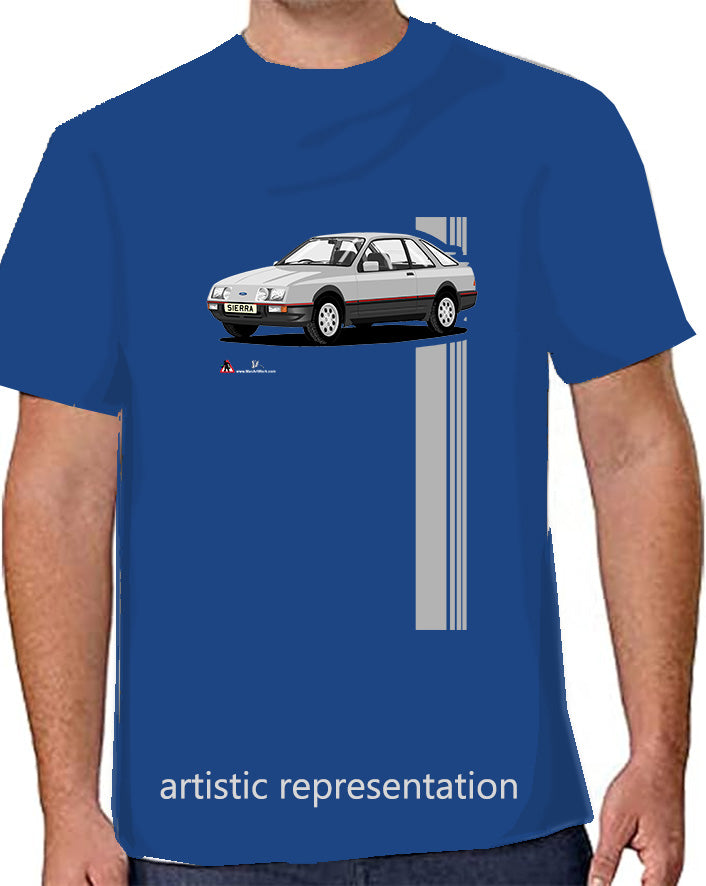 Ford Sierra XR4i in Silver T Shirt