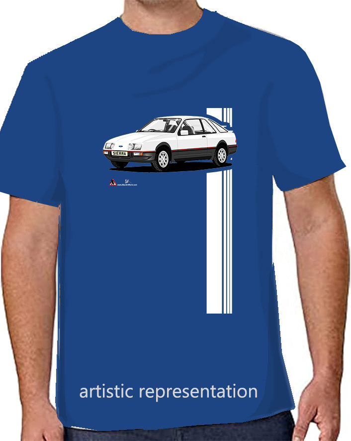 Ford Sierra XR4i in White T Shirt