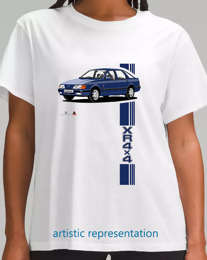 Ford Sierra XR4x4 in Blue T Shirt