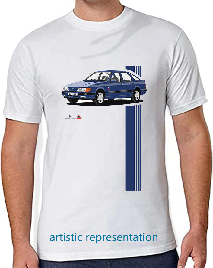 Ford Sierra XR4x4 in Blue T Shirt