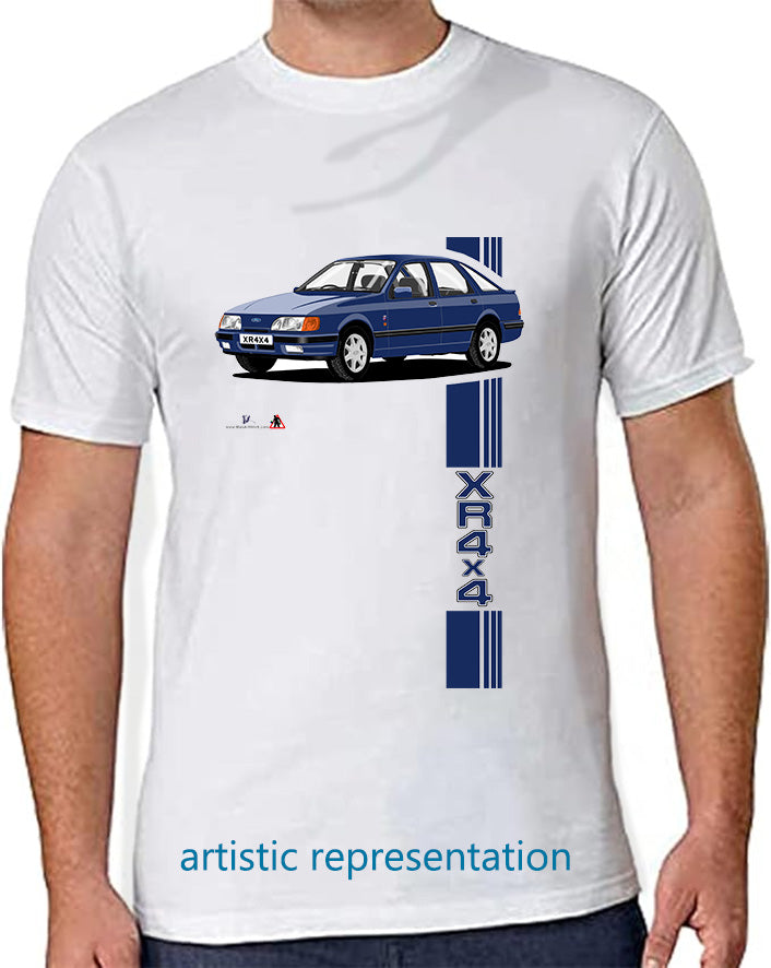 Ford Sierra XR4x4 in Blue T Shirt