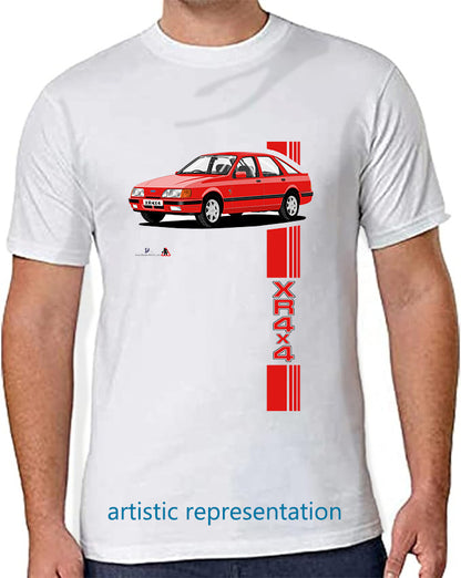 Ford Sierra XR4x4 in Red T Shirt