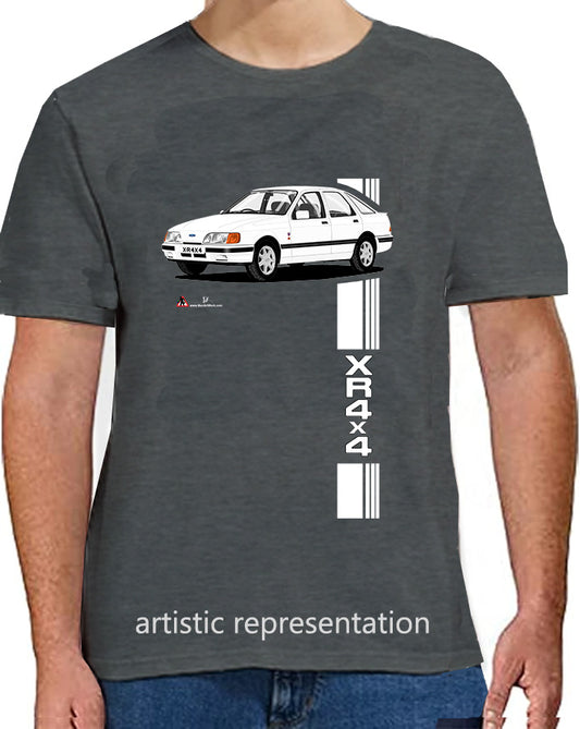 Ford Sierra XR4x4 in White T Shirt