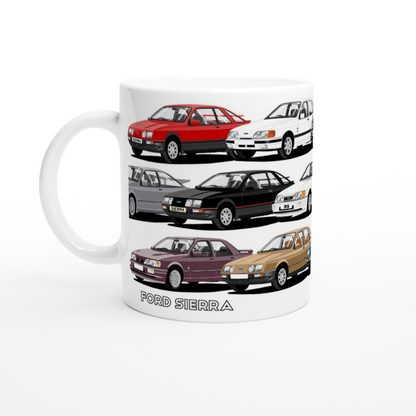 Ford Sierra Multi Car Mug