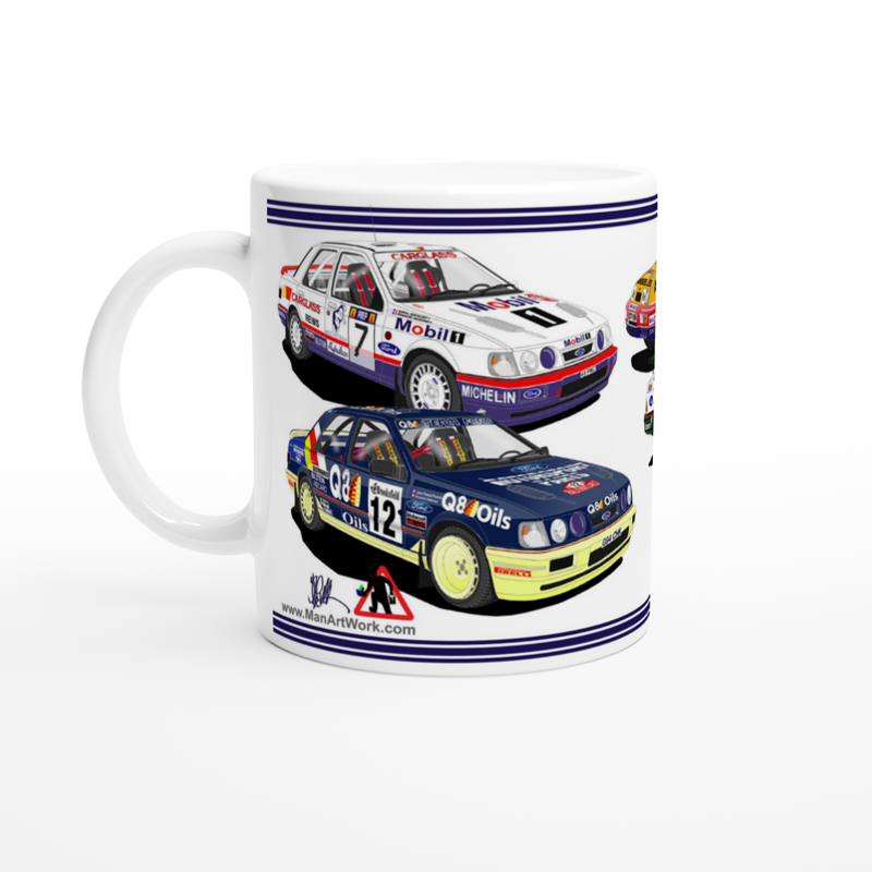 Ford Sierra Rally Cars Mug