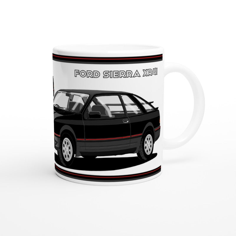 Ford Sierra XR4i in black Art Mug