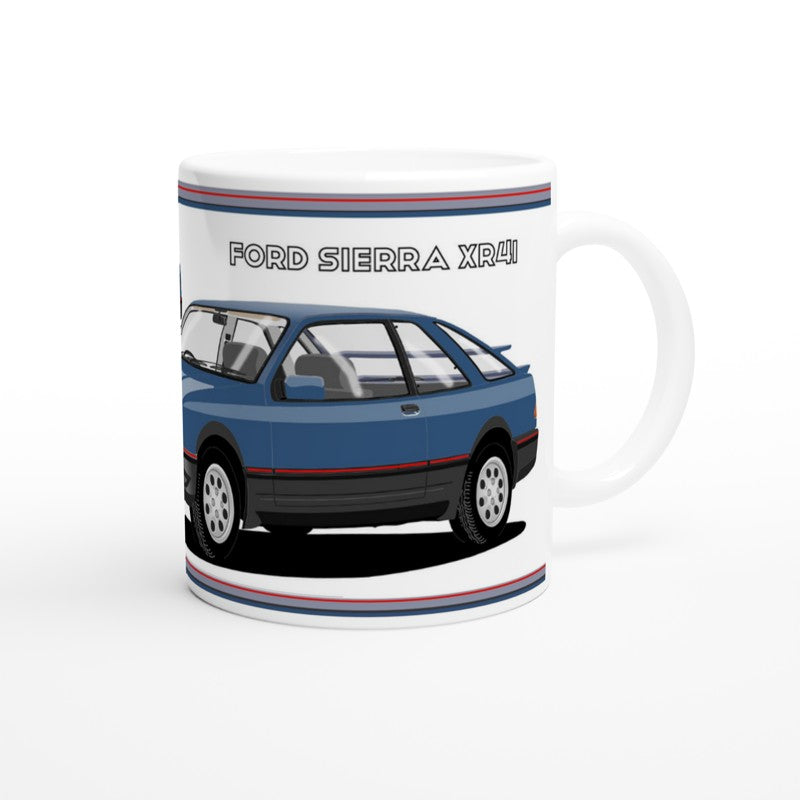 Ford Sierra XR4i in blue Art Mug