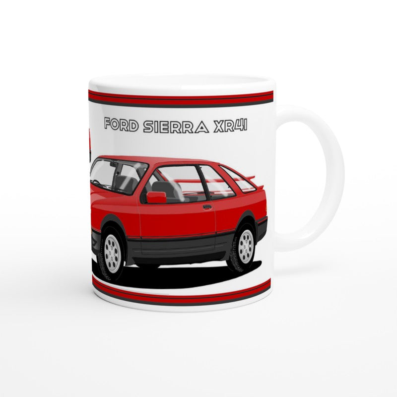 Ford Sierra XR4i in Red Art Mug