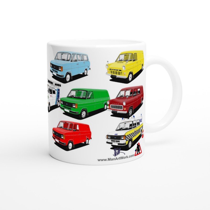 Ford Transit Multi Van Mug