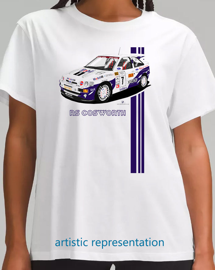 Ford Escort Cosworth 1000 Lakes Rally T Shirt