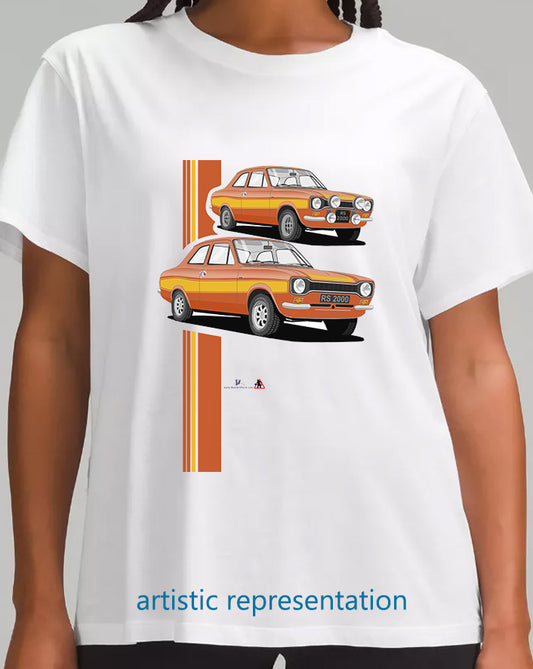 Ford Escort Mk1 RS2000 in Orange T Shirt
