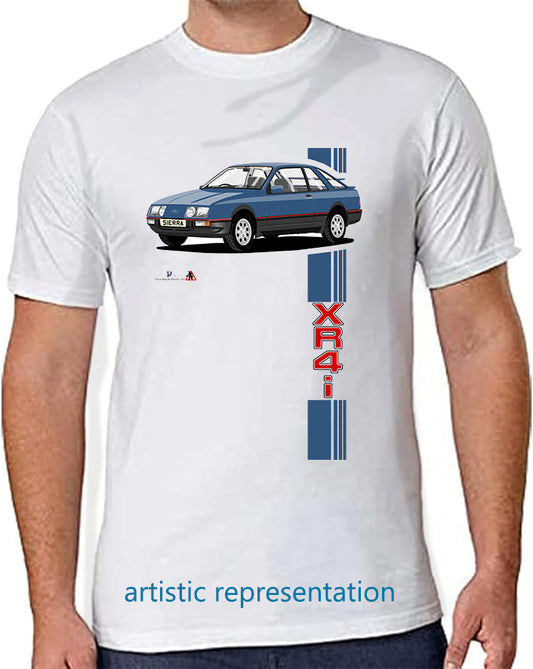 Ford Sierra XR4i in Blue T Shirt