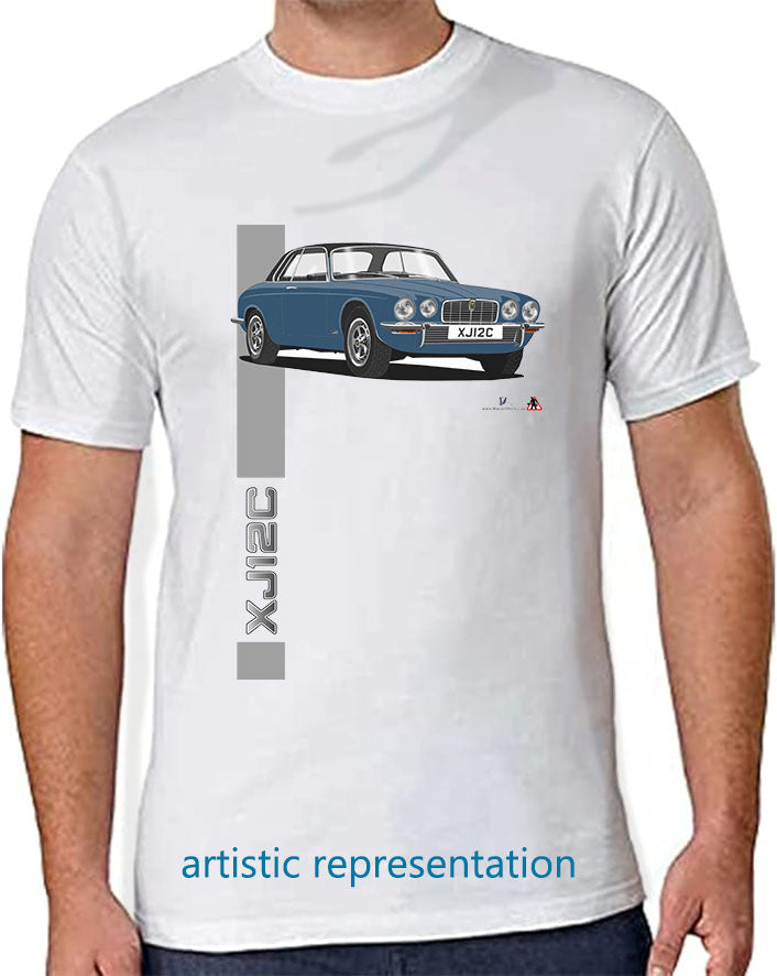 Jaguar XJ12C in Blue T Shirt