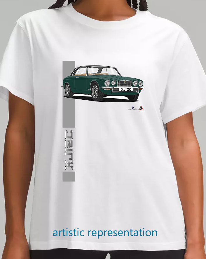 Jaguar XJ12C in Green T Shirt