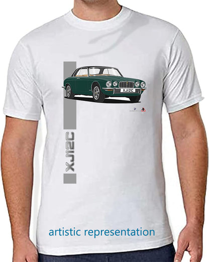 Jaguar XJ12C in Green T Shirt