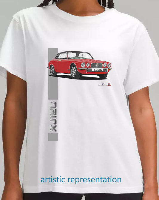 Jaguar XJ12C in Red T Shirt